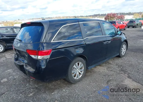 2016 Honda Odyssey Ex-L из США, поврежденный, VIN 5FNRL5H63GB077588